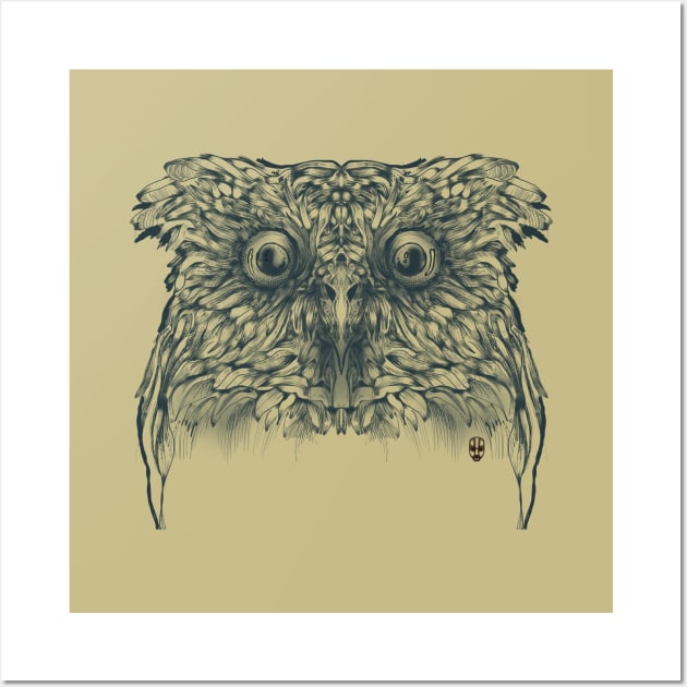 Owl Wall Art by fakeface